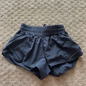 Navy Lululemon Hotty Hot Shorts!